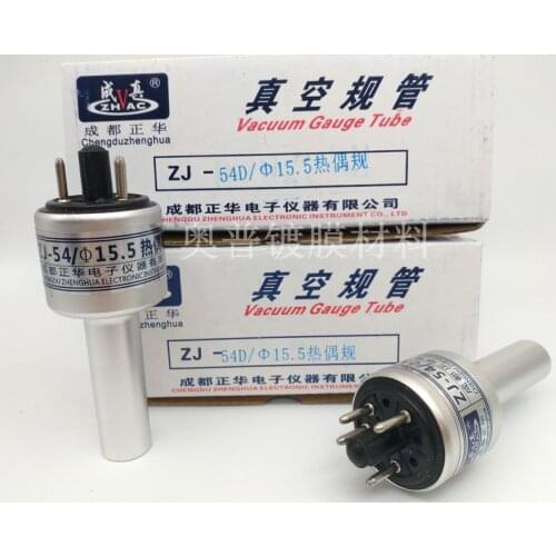 Vacuum Gauge Tube ZJ-54D/15.5/KF10/16 Thermocouple Gauge Tube Vacuum Sensor