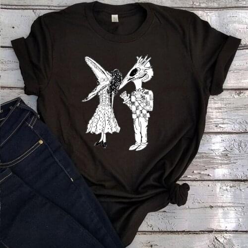 Beetlejuice Beetlejuice Beetlejuice Tshirt Women Vintage Streetwear Skull T Shirt Halloween Horror Movie Graphic Tees Aesthetic