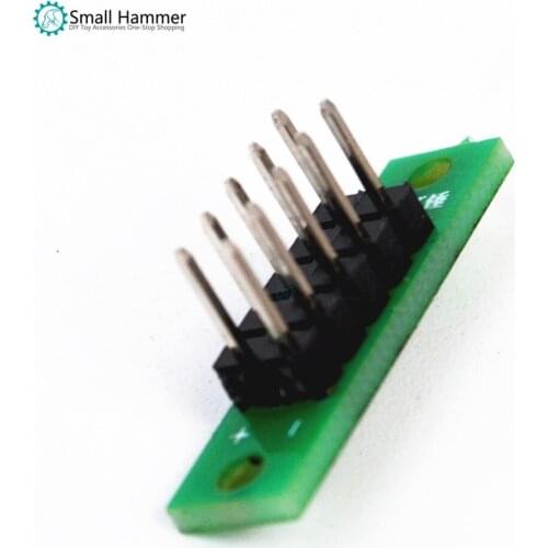 1PCS DuPont terminal block pin header 2mm 2 row *5p needle splitter pin header