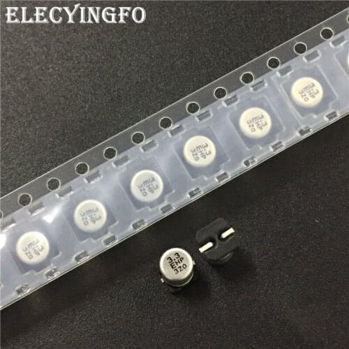 50pcs 3.3uF 25V3.3uf HB Series 4x5.8mm Original 25V3.3uF BiPolar Chip type SMD Aluminum Electrolytic capacitor