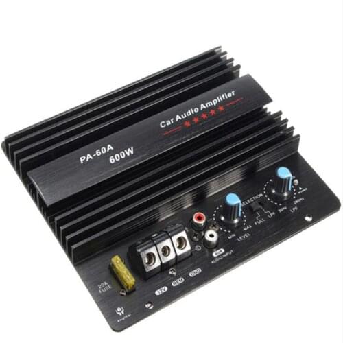 600W Car Subwoofer High Power Amplifier Board Car Audio 12V Car Amplifier PA-60A