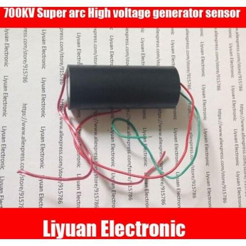700KV Super arc High voltage generator sensor / DC3v-6V high-voltage inverter transformer / pulse high voltage module