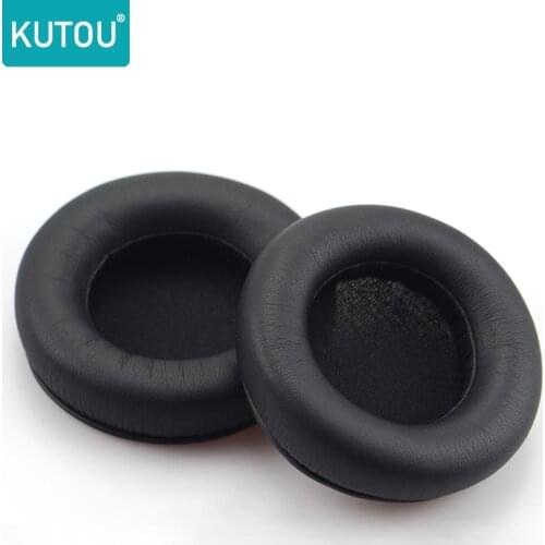 Audio Technica ATH-WS99 WS99BT headphone Ear Pads, headphone earpads 80 mm protein leather replacement Ear Cushion Earmuffs