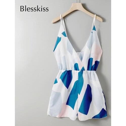 Blesskiss Women's Beach Jumpsuits