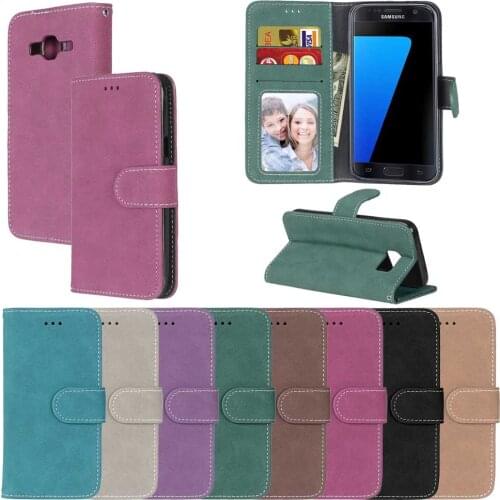 Case For Samsung Galaxy Grand Neo Plus i9060 & Grand Duos i9082 I9080 Card Slot stand holder leather Frosted Case capa kimTHmall