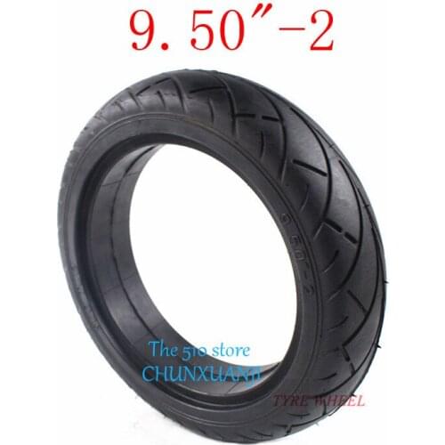 Good quality 9.50''-2 Solid Tire For Gas Scooter Electric Scooter / Electric Scooter Spare Airless Tire 9.50-2 Rubber Tire