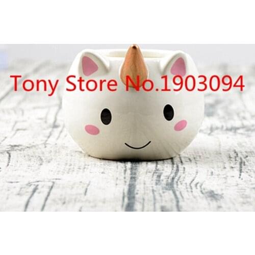 Cartoon Unicorn Mug 3D Ceramic Coffee Cup Children Girl Creative Cute Gift Wild Finding Rainbow Horse Cup Water Cups