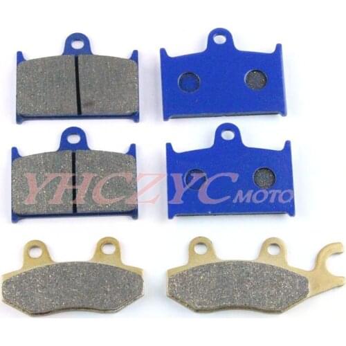 For TRIUMPH Speed Triple(carb models) 94-97 motorcycle front and rear brake pads set