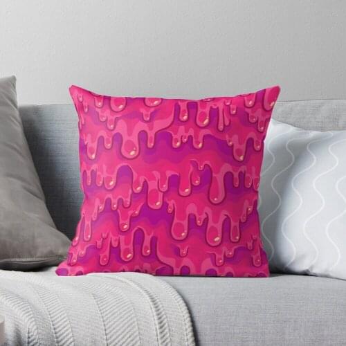 Mood Slime Throw Pillow Cushion Cover Polyester throw pillows case on sofa home living room car seat decor 45x45cm