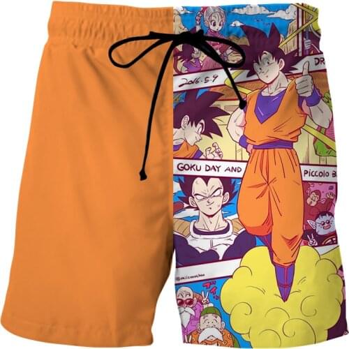 NEW 2021 Dragon Cycling Shorts Men Sport Shorts Bike Cool Gym Quick Dry Pants anime print 3d Anime shorts men Cartoon Swimwear