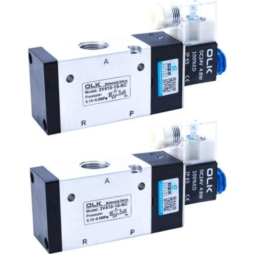 3V410-15-NC 3V410-15-NC 3/2 way Pneumatic Solenoid Valve AC220V DC24V DC12V AC110V AC24V Normally Closed Open valves