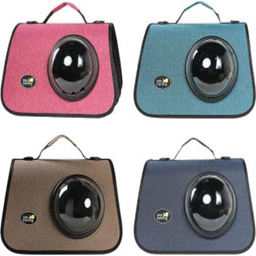 Portable Dog Cats Carrier Bag Handbag Foldable Outdoor Travel Pet Bag Puppy Carrying Mesh Shoulder Bag Pet Ktten Bags Handbag