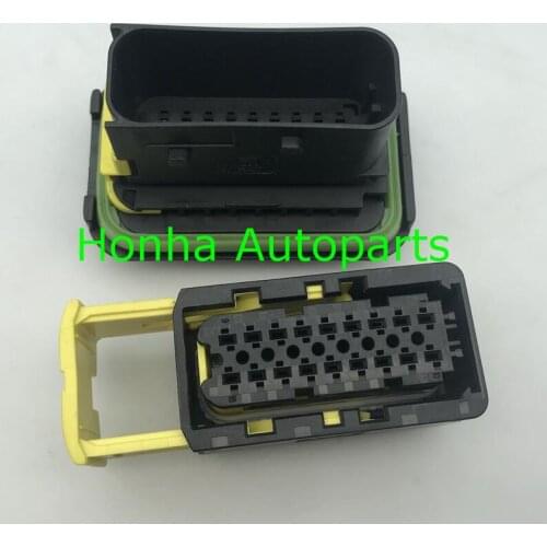 Free shipping 1/5/10/20 pcs/lots HDSCS 18 Pin male and Female Electrical Wire Connectors 1-1563759-1 1-1564526-1 1-15