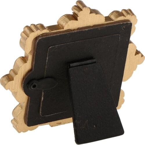 European Style Luxurious Gold Picture Photo Frame Birthday Party Table Place Card Rein Crafts -9 x 10cm