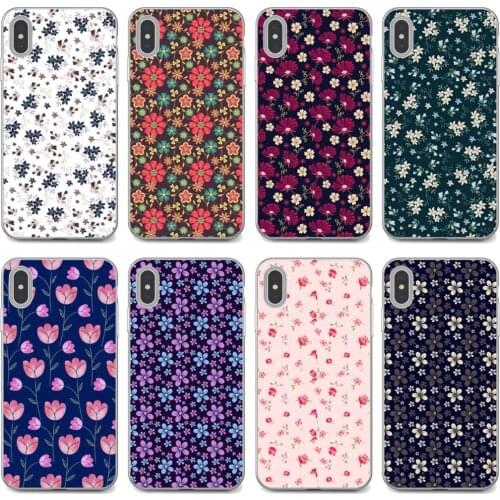 Nice-Flower For Huawei P30 P40 P20 P7 P8 P9 P10 Lite Plus Pro 2015 2016 2017 Mini Silicone Phone Covers