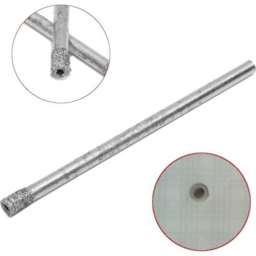 Top Quality 10pcs 5mm 3/16'' Diamond Coated Drill Bits Hole Saw Core Marble Glass Granite Tool Best Price