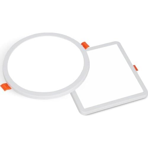 LED Panel Light Ultra thin Recessed Downlights 6W 8W 15W 20W 220V 230V Round Square Ceiling Panel lamp