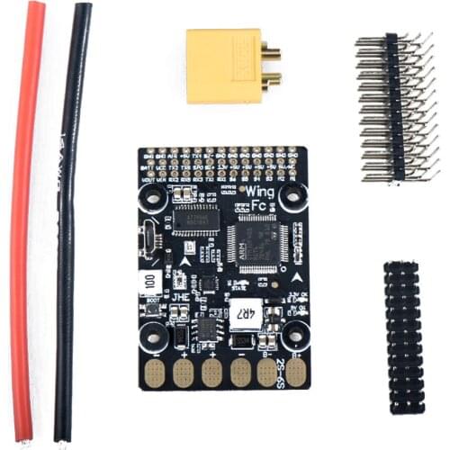 1PCS FPV F4 Fixed-wing Flying wing FC 10DOF INAV Flight Controller Built-in OSD BEC w/ Gyro For RC Airplane Drone