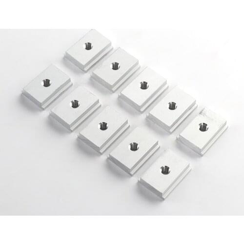 10pcs M6/M8 T Slot Nut T-Track Sliding Nut for Woodworking Tool Carpentry Tools Lock Clasp