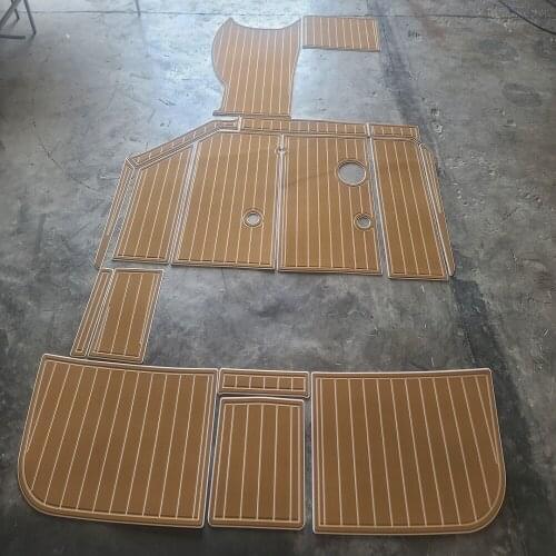 1999-2000 Searay Sundancer 290 Swim Platform&Cockpit Boat EVA Teak Deck Floor Pad