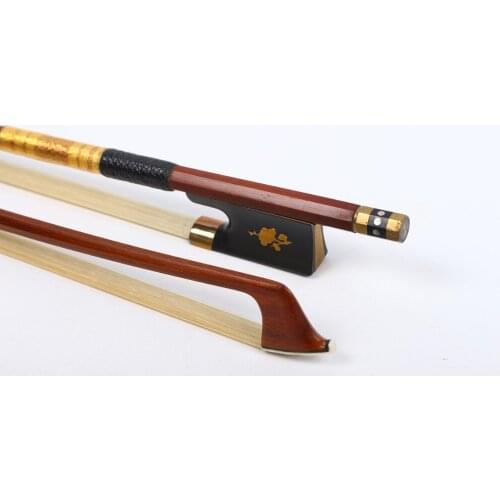 4/4 Violin Bow Brazil wood Solid wood Straight Advance Model Pernambuco Performance Violin parts accessories