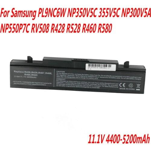 High Quality AA-PB9NS6B AA-PB9NC6B Laptop Battery For Samsung PL9NC6W NP350V5C 355V5C NP300V5A NP550P7C RV508 R428 R528 R460 R58