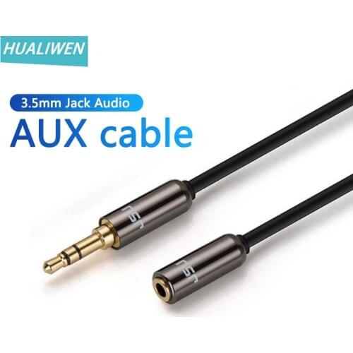 3.5mm Audio Cable Male to Female AUX Headset 35mm Extension Auxiliary Cable Suitable For Mobile Phone Computer Audio Cable