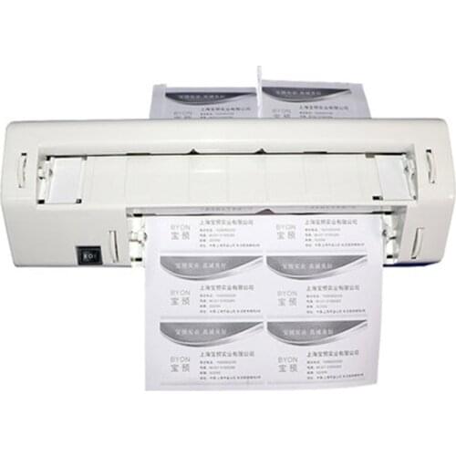 Automatic Cutting Machine Electric Business Card Cut Paper Cutter Heavy Fine-Tuning Electric Business Card Cutting Machine Fully