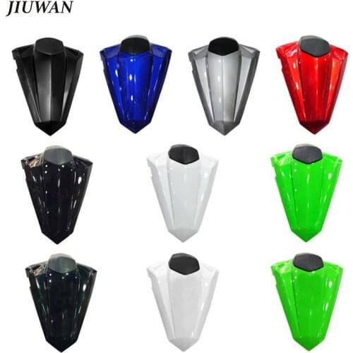 1pc Motorcycle Pillion Rear Seat Cover Cowl Solo Seat Cowl For Kawasaki Ninja 250-300 R3v6 Rear Tail Cover Motorcycle Decoration