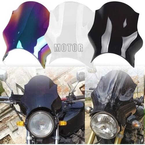 Motorcycle Deflectors Windshield Guard Windscreen For Honda CB400 CB600 CB750 CB900 CB919 CB250 Hornet All Years VMAX V MAX 1200