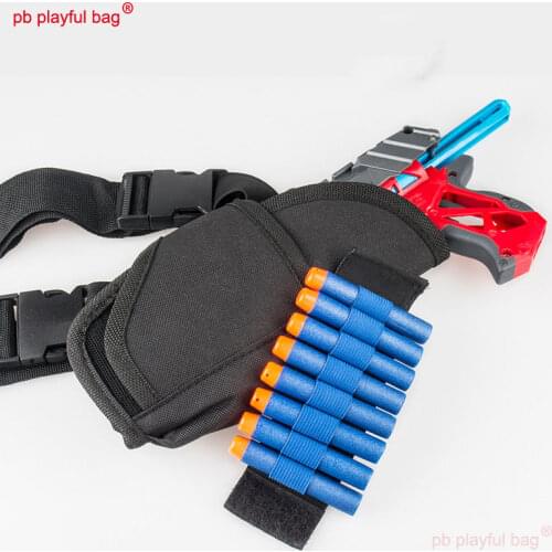 PB Playful Bag Outdoor sports Soft bullet gun CS tactical waist bag Childrens toy accessories Adjustable equipment ZG25