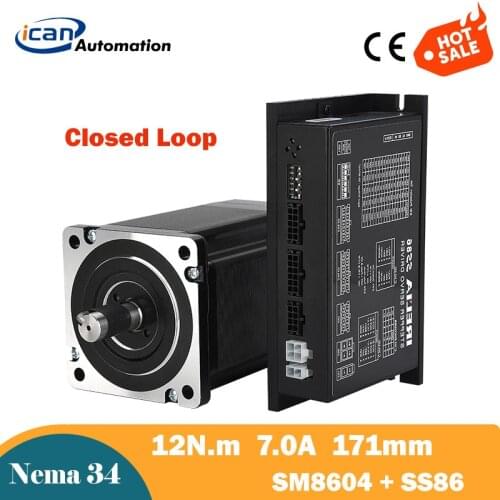 Nema 34 closed loop 12nm Stepper Motor Kit nema 34 closed loop kit
