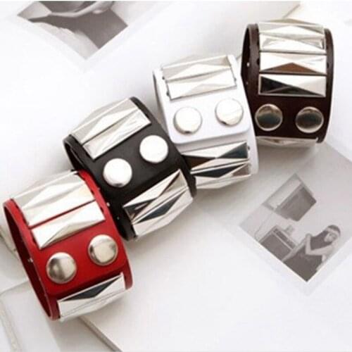 Leather Bracelets For Men Hot sale 2018 Fashion Male Bracelets & Bangles Women Friend Gift Party PUNK Jewelry Unisex Girls love