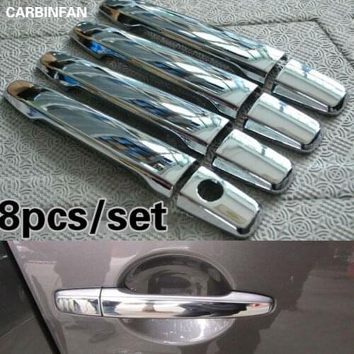 Car door handle cover ABS Door Handle Chrome Covers Trim 8pcs/set for 2011 2012 Mitsubishi ASX