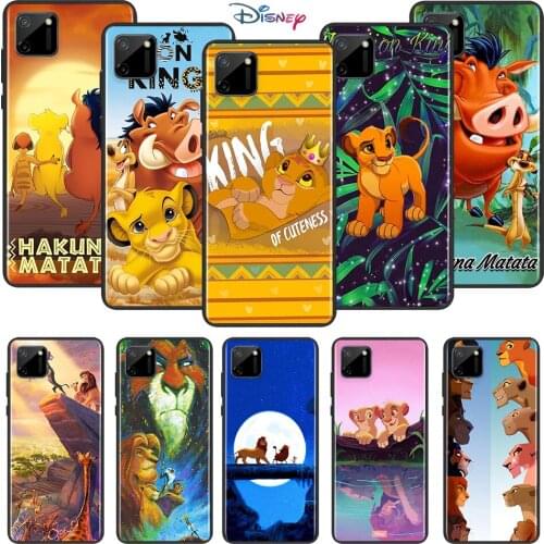 Disney Cartoon Animation The Lion King For OPPO Realme C2 C3 C11 C12 C15 C17 X2 X3 X7 XT X50 Q2 Q2i V3 V5 V15 Pro Phone Case