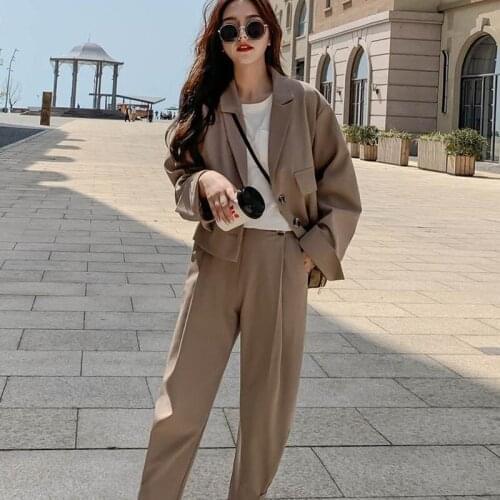 Женские деловые брючные костюмы Nonglang China At AliExpress