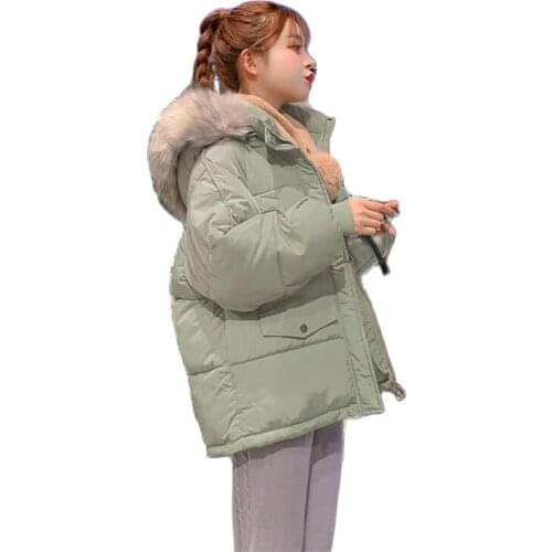 2020 new ladies' down cotton jacket womens short winter loose bread coat jacket student Korean version winter jacket women