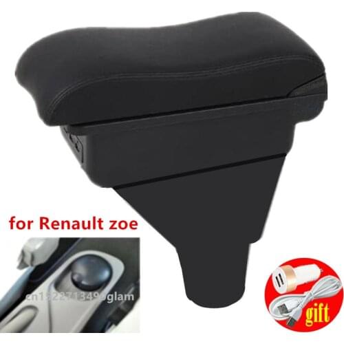 For Renault zoe armrest box with USB interface