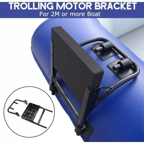 Inflatable Boat Engine Motor Support Stand Bracket Mount Kit Rubber Boat Fishing Boat Kayak Support Stainless steel Hardware