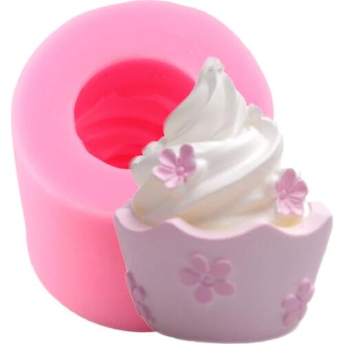 Ice Cream Silicone Mold Fondant Molds Baby Birthday Cake Decorating Tools Chocolate Gumpaste Candy Moulds Soap Mould