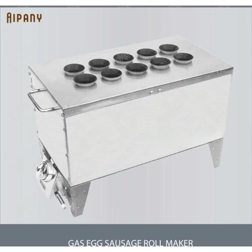 SYJ11/JDQ13/JDQ11 electric/gas egg roll maker egg roll sausage making machine fried omelette roll maker