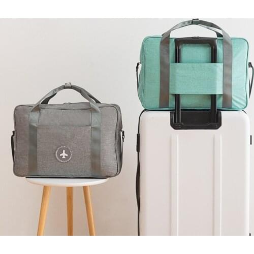 Waterproof Travel Folding Storage handbag Women Outdoor Sport Hiking Yoga Fitness Jogging Portable Trolley Swimming Bags