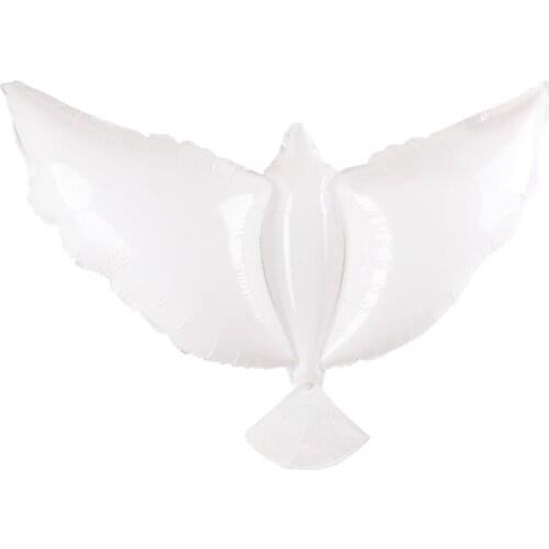 Cartoon dove aluminum balloons wedding holiday party balloon toy wholesale