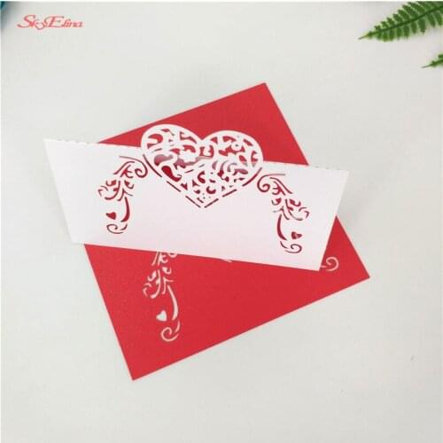 10pcs multiple styles Laser Cut Seat card Vintage Table Number Name Card Place Cards Wedding Birthday Party Decoration 6Z