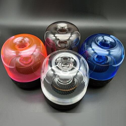2021 Multicolor Light Bluetooth 5.0 Transparent Speaker Card Insertion Loudspeaker