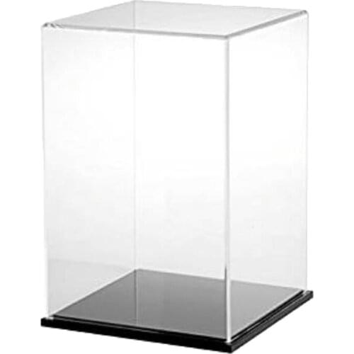 25x25x35cm Acrylic Display Box Showcase Dustproof for Car Model, Toy,Action Figure,3D Models Collection