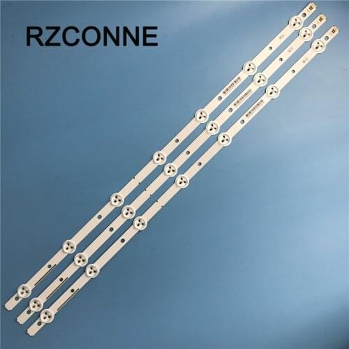 610mm 3pcs LED backlight lamp Strips for VIZIO 32 inch TV E320-B0 SV0320AG6 Rev3 7LED 130701
