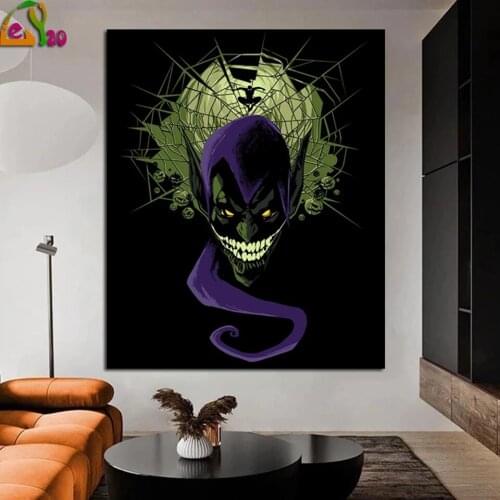 5D DIY Diamond Painting Goblin Nightmare Full Square Drill Picture Diamond Embroidery Mosaic Movie Horror Monster Wall Art
