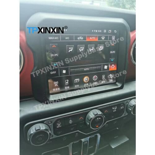 Carplay 2 Din Car Radio Stereo Receiver Android For Jeep Wrangler 2018 2019 2020 GPS Navigation Player Video Receiver Head Unit