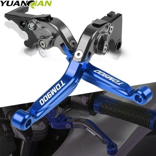 For YAMAHA TDM 900 TDM900 2004 2005 2006 2007-2014 Motorcycle Accessories CNC Aluminum Folding Extendable Brake Clutch Levers